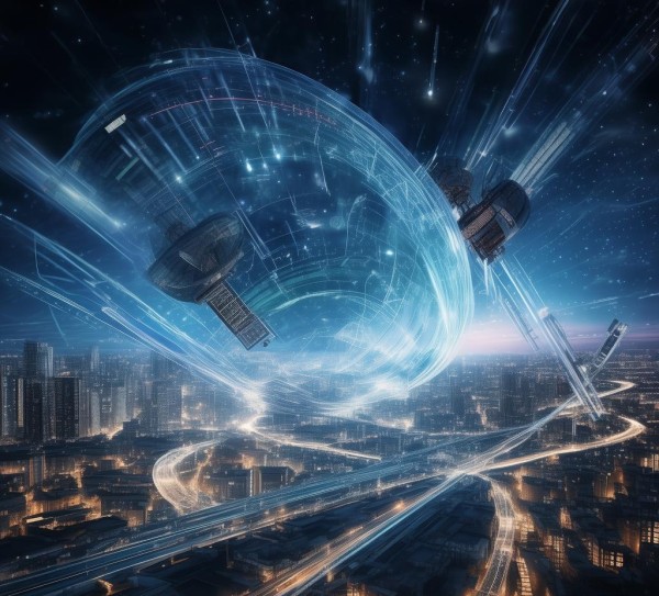 卫星科技动态壁纸，技术突破与社会影响